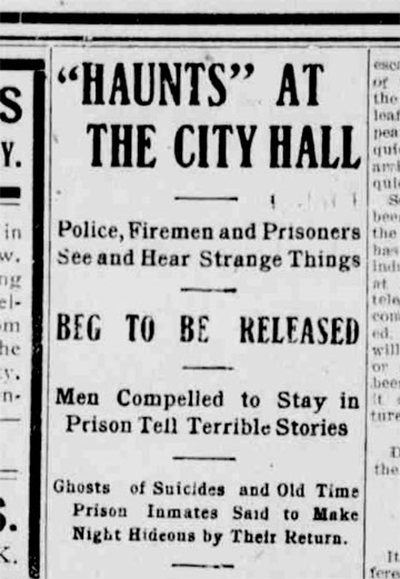 A headline to one of the "Shoe String Jack" articles appearing the the Marion Daily Mirror on March 31st, 1909.