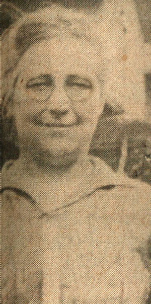  A Canadian immigrant originally from London, Ontario, The Marion Star article described Mrs. Stewart as "semi-invalid" and weighing only 115 pounds at the time of her murder. Image scan courtesy of the Marion County Historical Society.