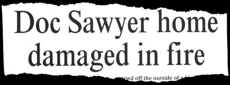 Marion Star Headline, Sawyer Home on Bellefontaine